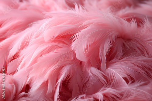 pink feathers background