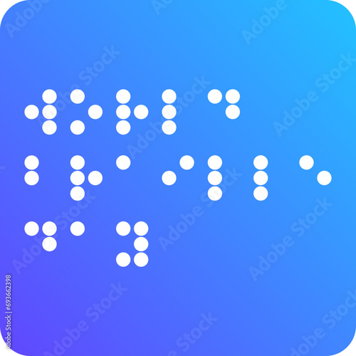 World Braille Day, Vector dotted type for blind disabled people, braille aplhabet,