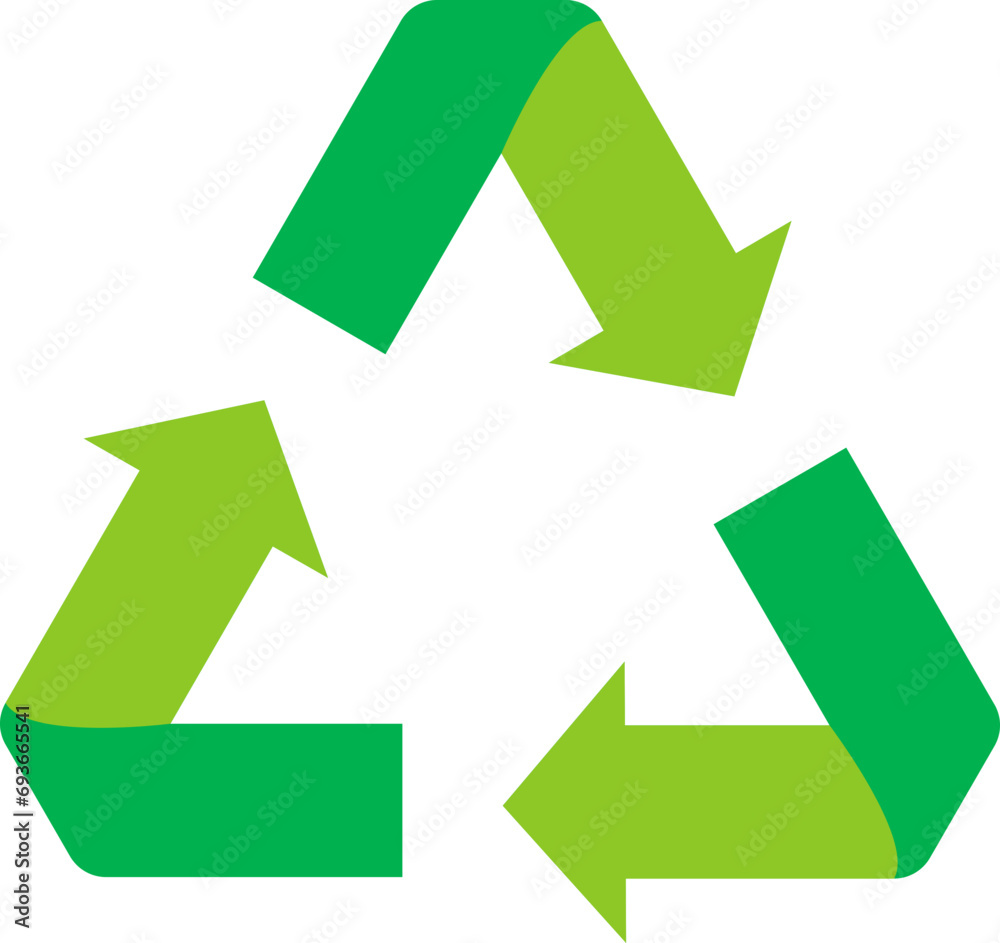 Green Recycle Symbol Icon Green Recycle Symbol Icon