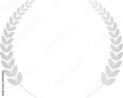 Silver Laurel Wreath