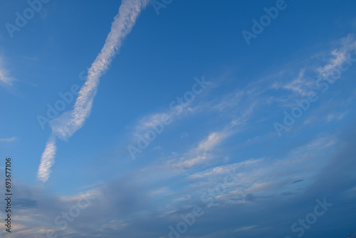 blue winter sky on the island of Cyprus 15