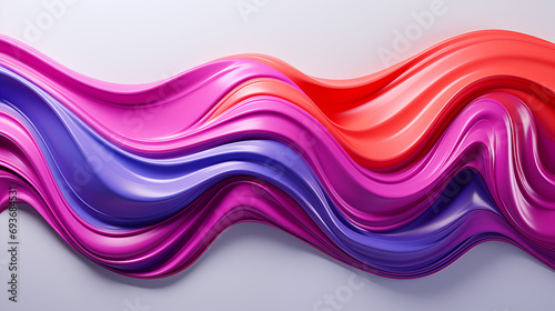 Abstract background with colorful waves
