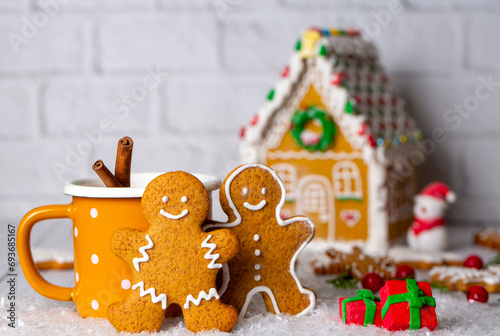 Christmas homemade gingerbr...