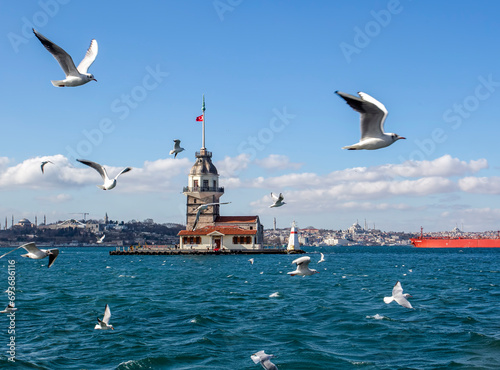 Maiden Tower (Kiz Kulesi), Istanbul / Turkey