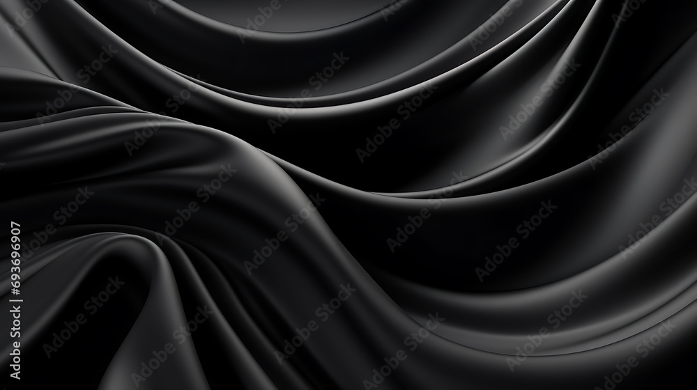 black wave folds background illustration wallpaper design black wave folds background illustration wallpaper design