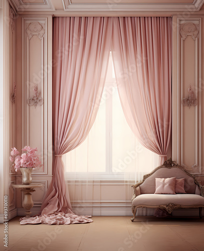 Velvet curtain