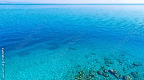 The nature of the ocean in the panorama, a look from above on the waters., photography, Nikon d850 © JVLMediaUHD