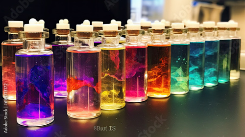 Rainbow Serums: Light Science and Spectroscopy Marvels