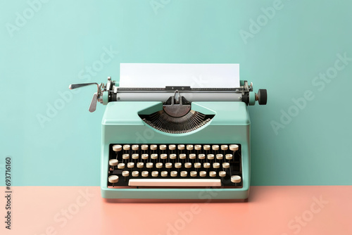 Writer background vintage machine typewriter office journalism retro