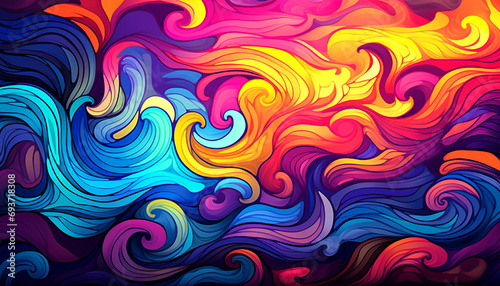 Abstract colorful background. Vector illustration. Can be used for wallpaper, web page background, web banners.