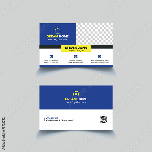 Real Estate Business Card Design