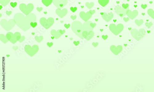 Vector beautiful valentine s background with hearts