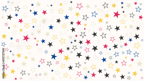 Colorful colourful vector modern memphis pattern background