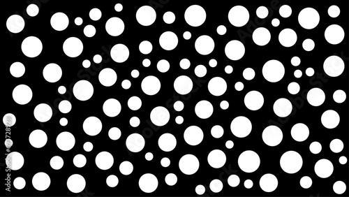 White and black memphis pattern geometric shapes background