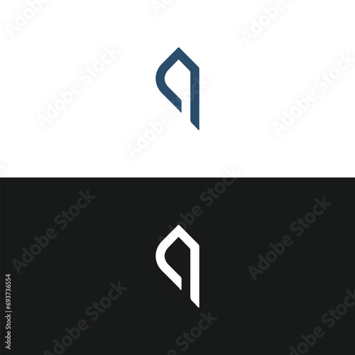 P letter logo, Letter P logo, P letter icon Design with black background. Luxury P letter 