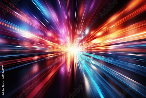 colorful speed lines abstract background