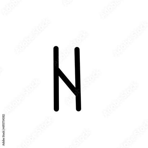 Runes Scandinavian Alphabet 
