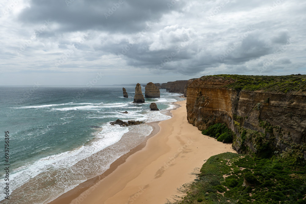 The Twelve Apostles in Australia on the Great Ocean Road