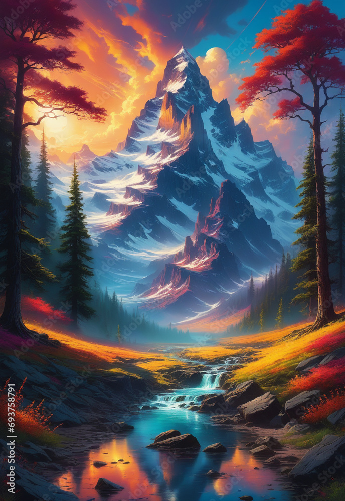 Obraz premium beautifull landscape 