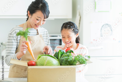 母親と娘
