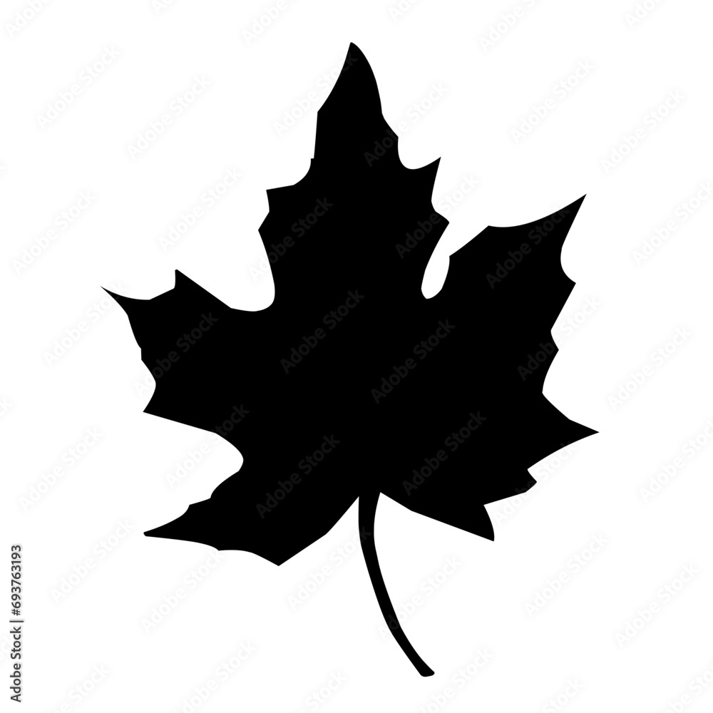Maple Leaf Silhouette Maple Leaf Silhouette