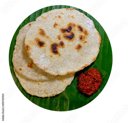 Taste of Sri Lanka: Homemade Coconut Roti with Lunumiris