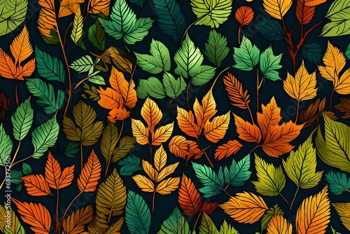 autumn leaves background