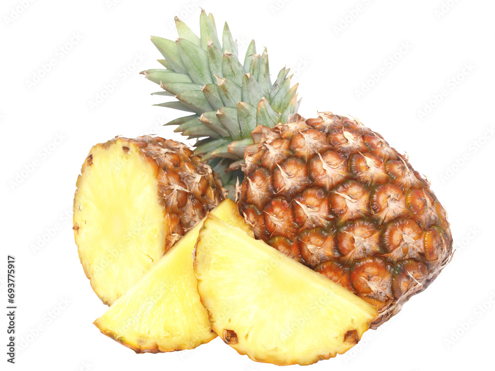 Pineapple isolated on white background Pineapple isolated on white background