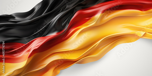Dynamic Waving German Flag