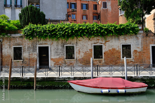 Venice Italy - Old houses in Santa Croce