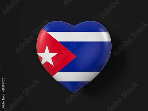 Free Download Cuba heart flag - GFXLoad