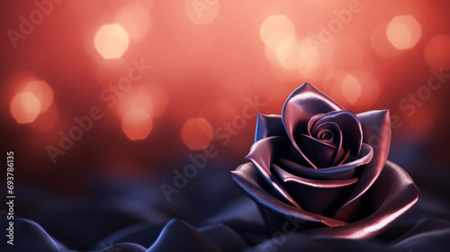 Dark red and purple Valentine's day background photo