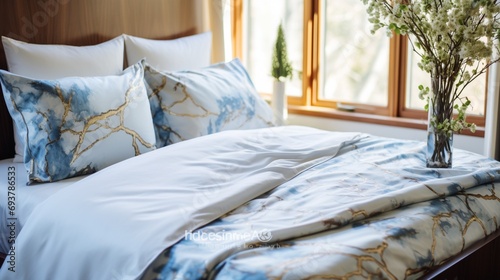 Invest in high-quality bedding for both comfort and a luxurious aesthetic