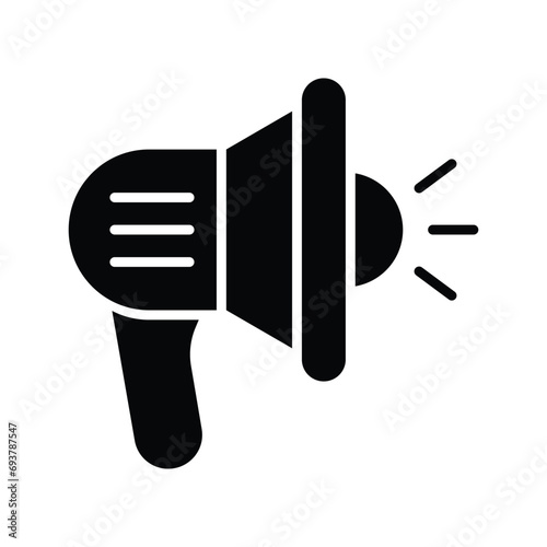 Grab this beautifully designed icon of megaphone in editable style, a customizable vector of loudspeaker