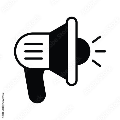 Grab this beautifully designed icon of megaphone in editable style, a customizable vector of loudspeaker