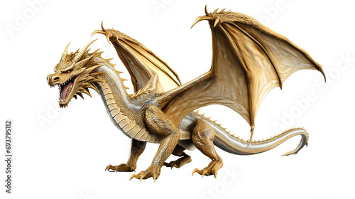 Dragon on transparent background PNG for decorating projects © I LOVE PNG