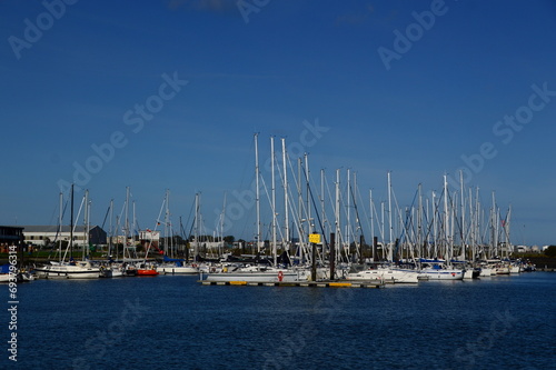 Marina at the North Sea in the Town Cuxhaven, Lower Saxony © Ulf