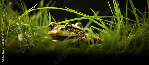 frog found in grass