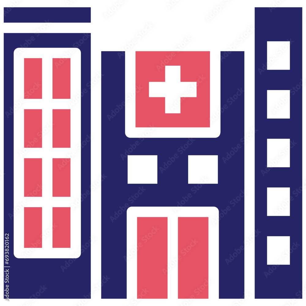 Obraz premium Hospital Icon
