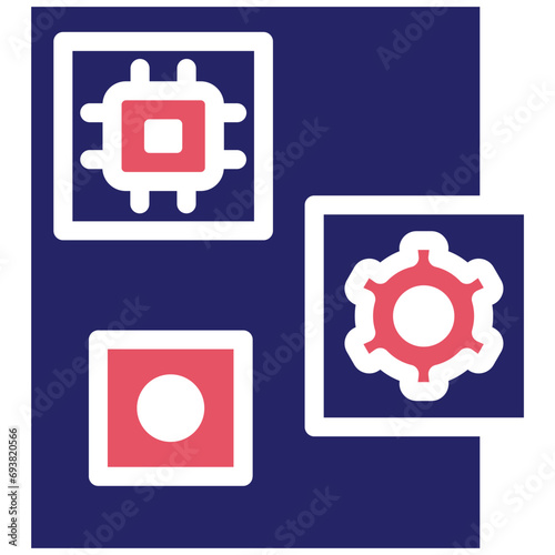 Unstructured Data Icon