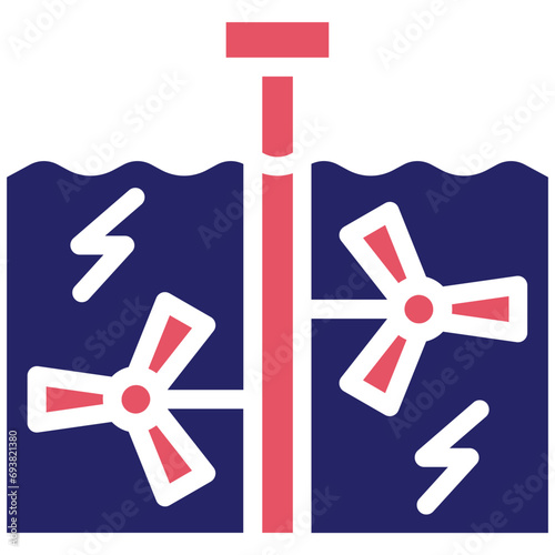 Tidal Power Icon