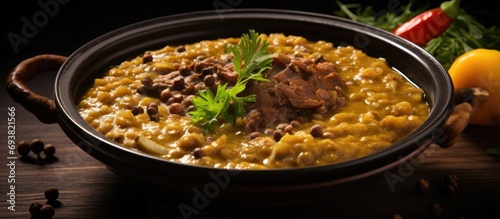 Lentils with Mutton, a Dal Ghost dish