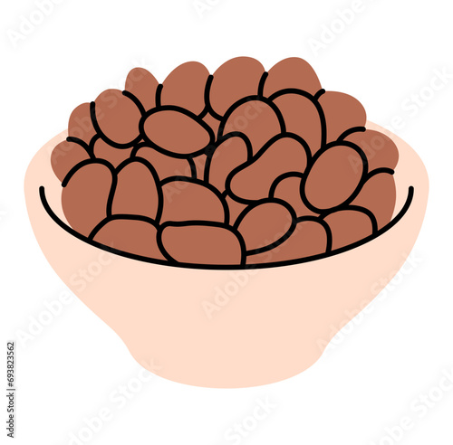 raisin hand drawn illustration