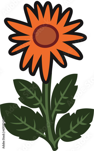 illustration of a flower