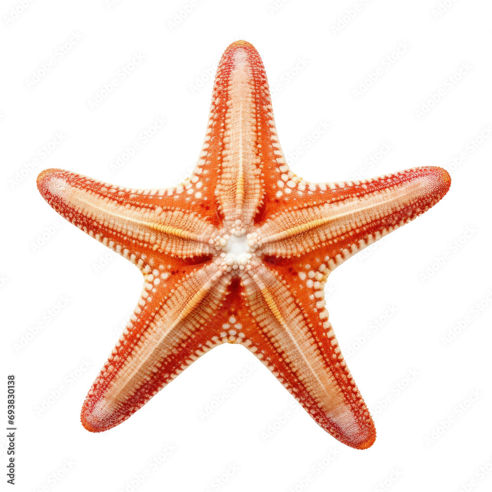 Elegant Starfish Isolated on Transparent Background Elegant Starfish Isolated on Transparent Background