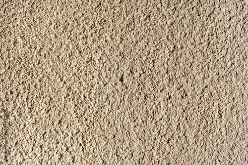 Détail de mur crépi