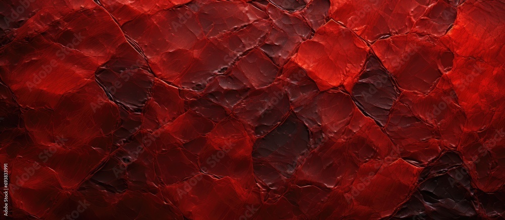Intense red texture with strong magnification - obrazy, fototapety, plakaty 