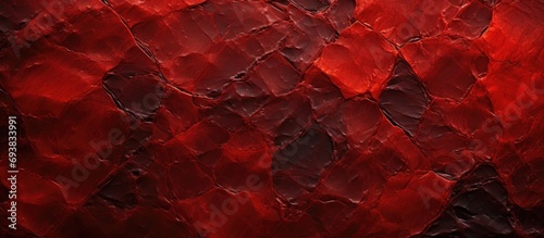 Intense red texture with strong magnification photo