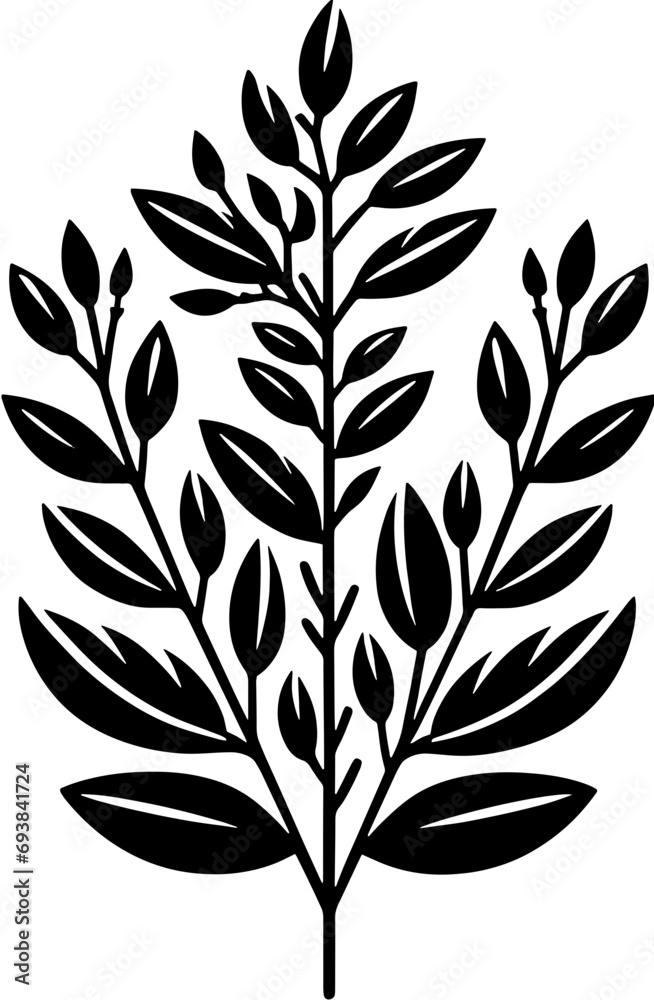 Fototapeta premium Clethraceae plant icon 11