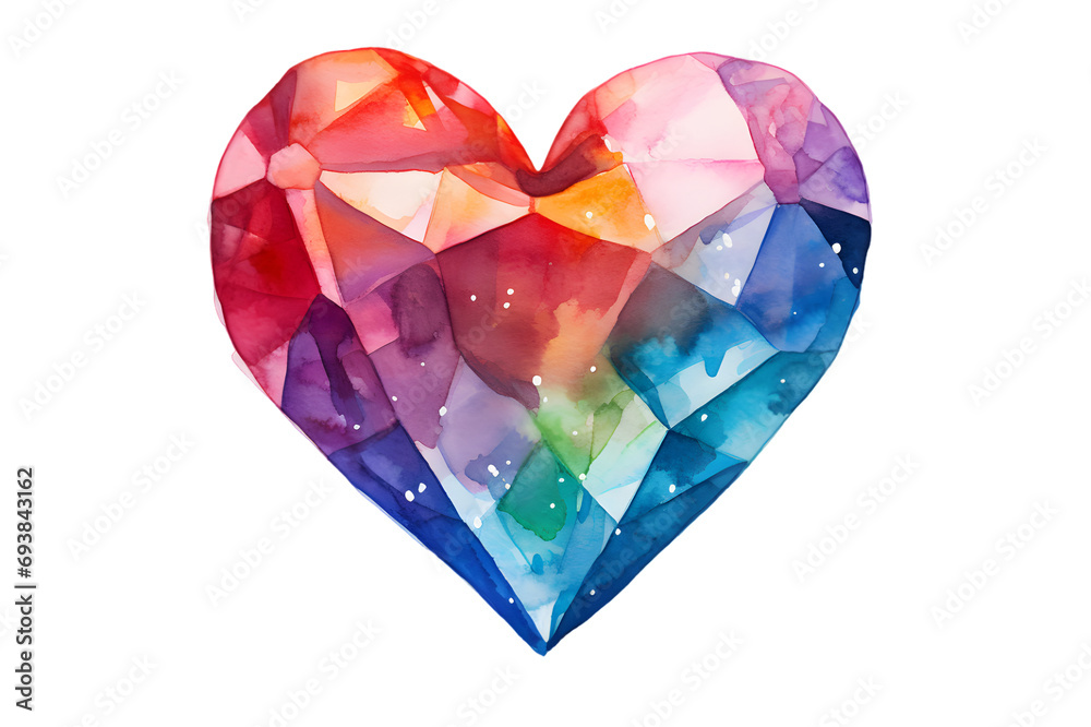 Diamond Gem isolated on transparent background illustration Diamond Gem isolated on transparent background illustration